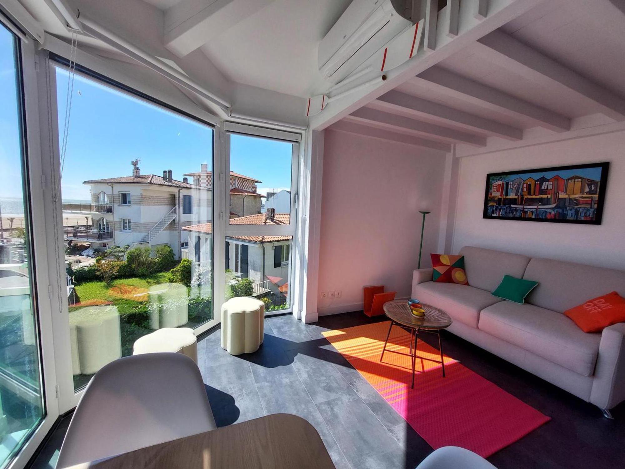 Charmant Appart Renove A 50M De La Plage Avec Balcon Et Parking - Fr-1-550-78 鲁瓦扬 外观 照片