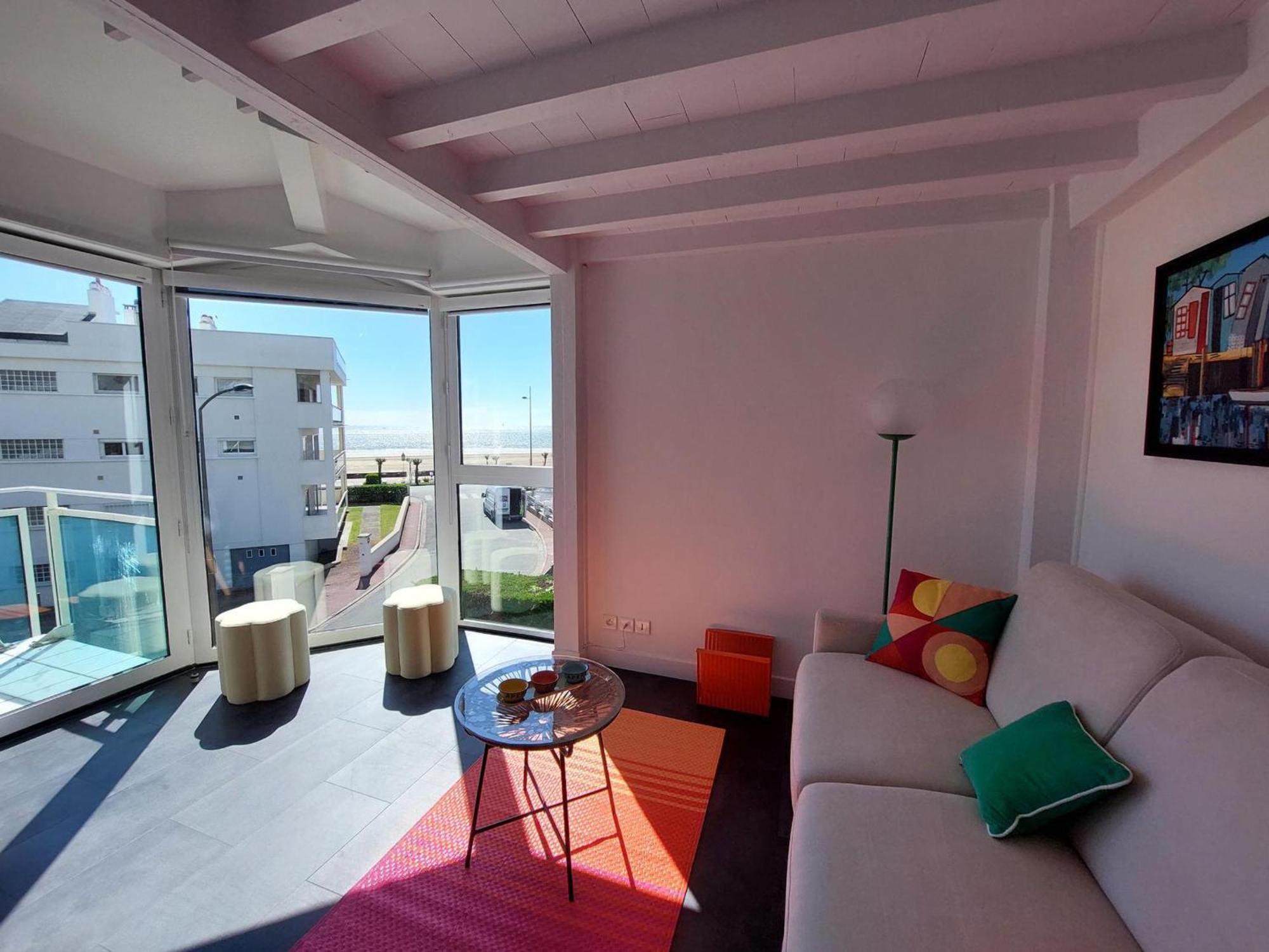 Charmant Appart Renove A 50M De La Plage Avec Balcon Et Parking - Fr-1-550-78 鲁瓦扬 外观 照片
